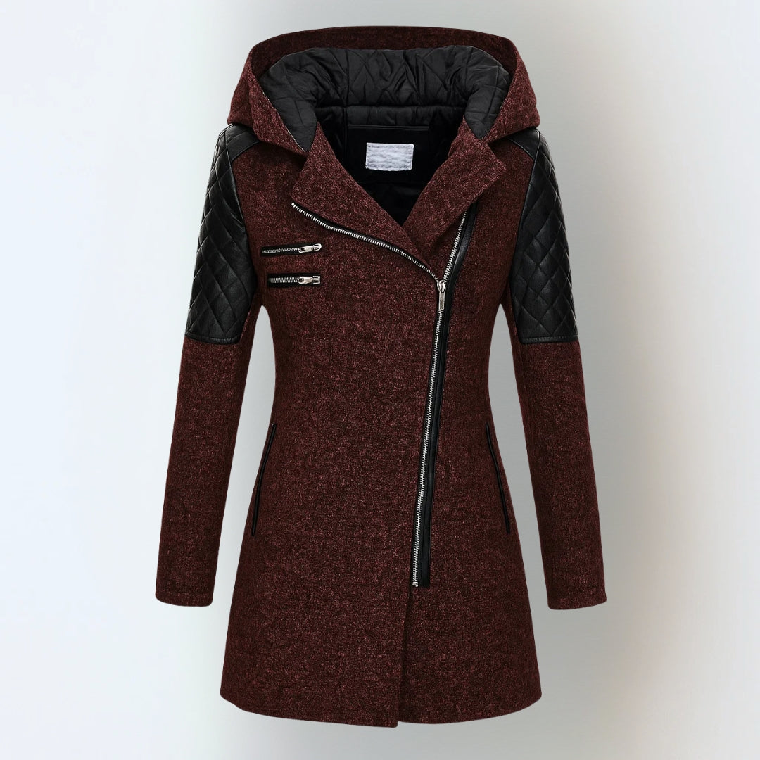 Valeria | Manteau d'Hiver Luxueux et Chaud