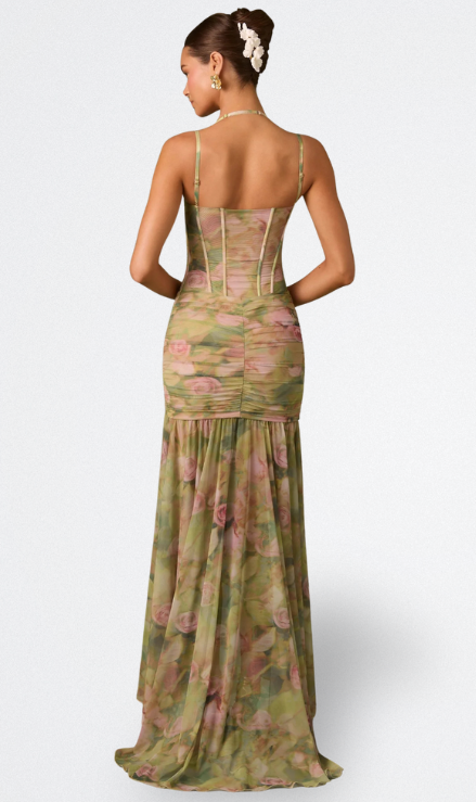 Isamara - Robe longue avec corset