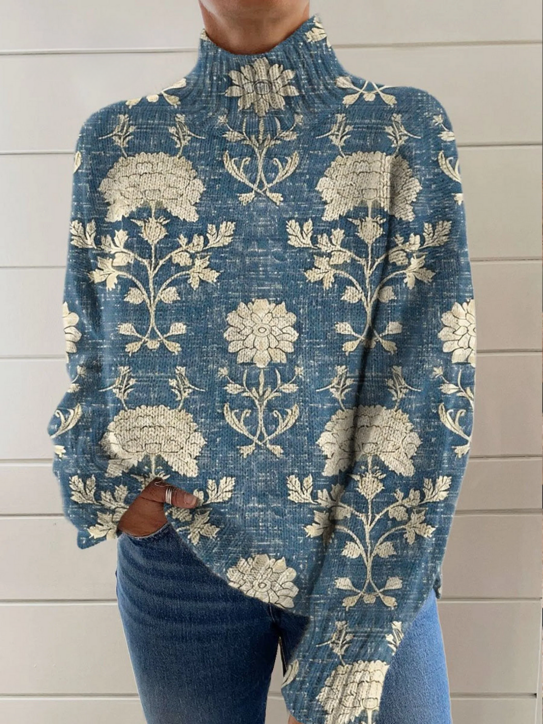 Cressida™ - Pull Col Roulé Intemporel