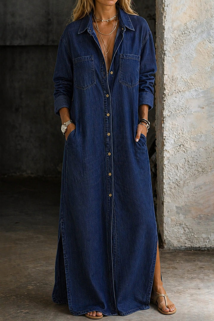 Delana | Robe avec Bouton