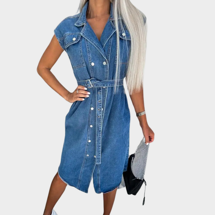 Robe en jean quotidienne