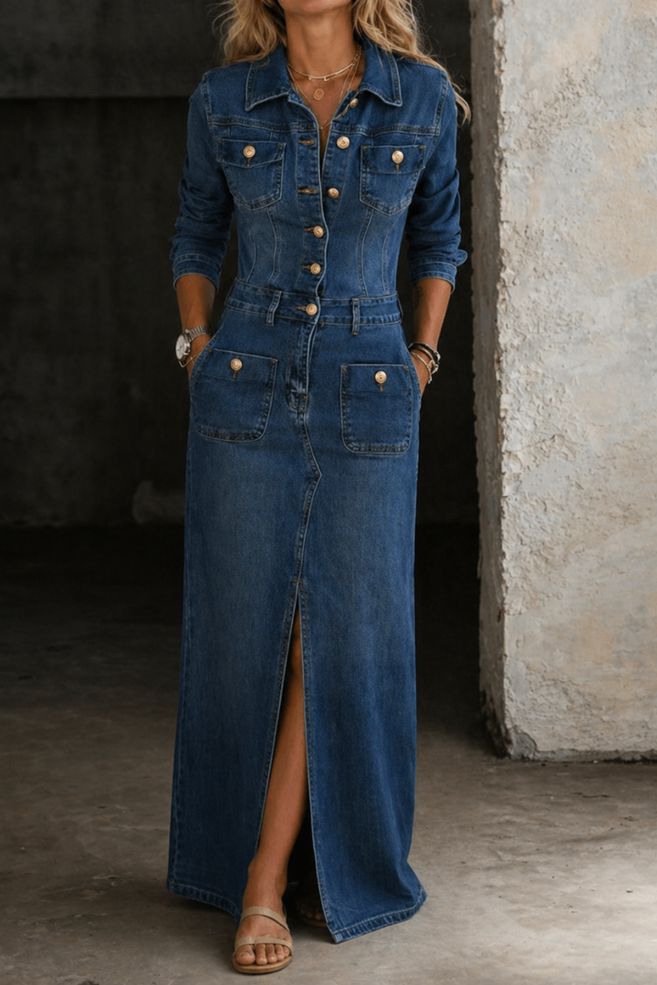 Leila | Robe en Jean Classique