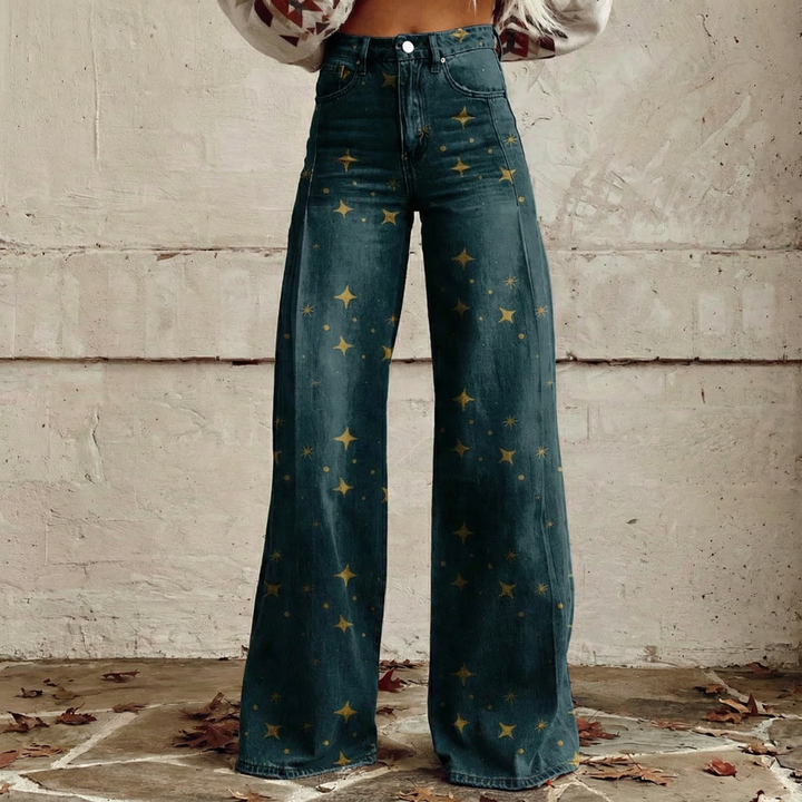 Celeste™ - Pantalon Vintage Boho Léger