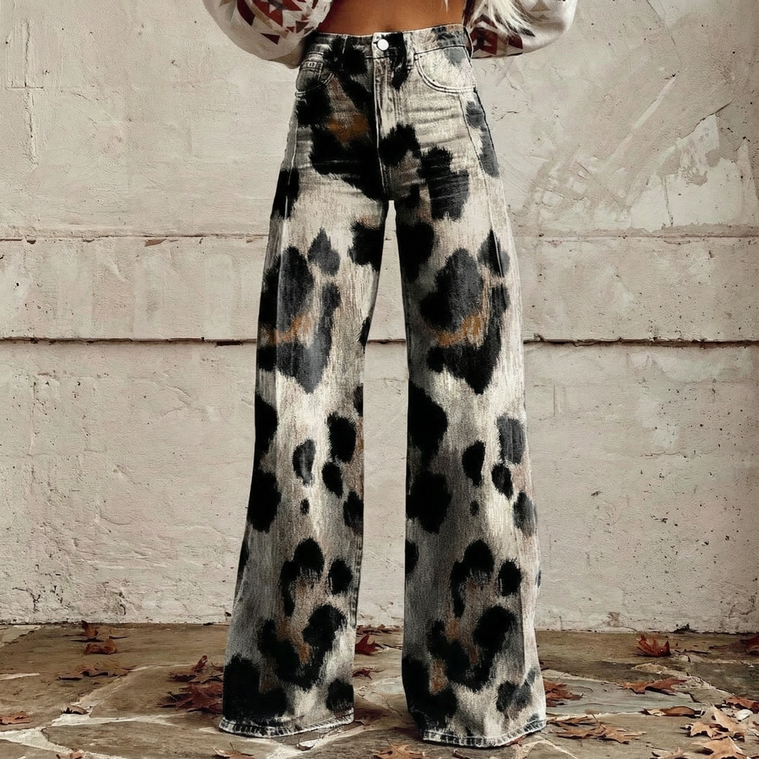 Leona™ - Pantalon Vintage Boho Facile à Porter