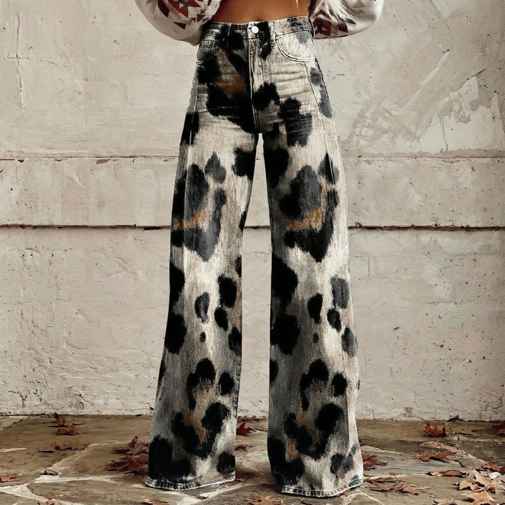 Leona™ - Pantalon Vintage Boho Facile à Porter