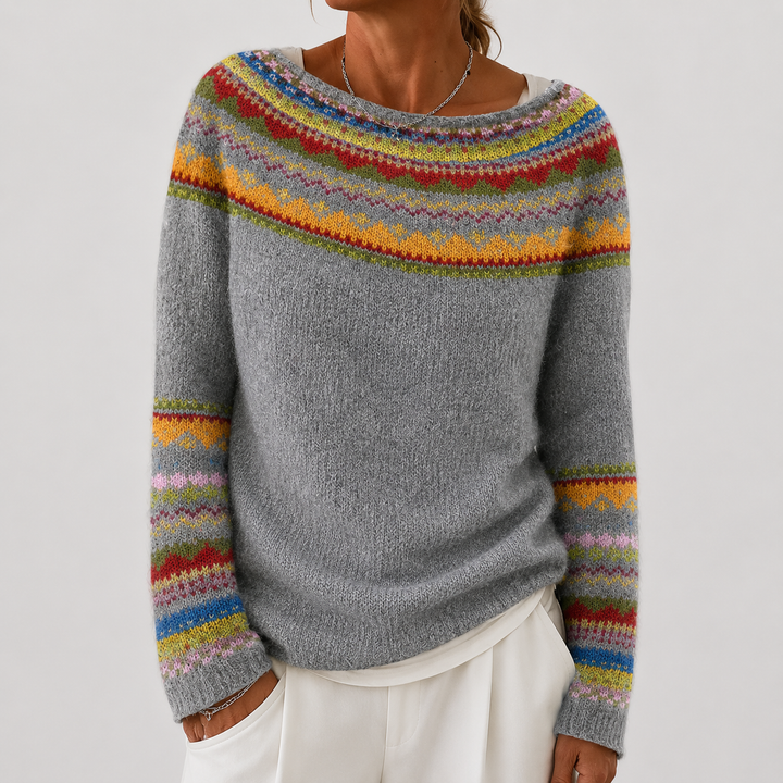 Elyse | Pull en Laine Rétro