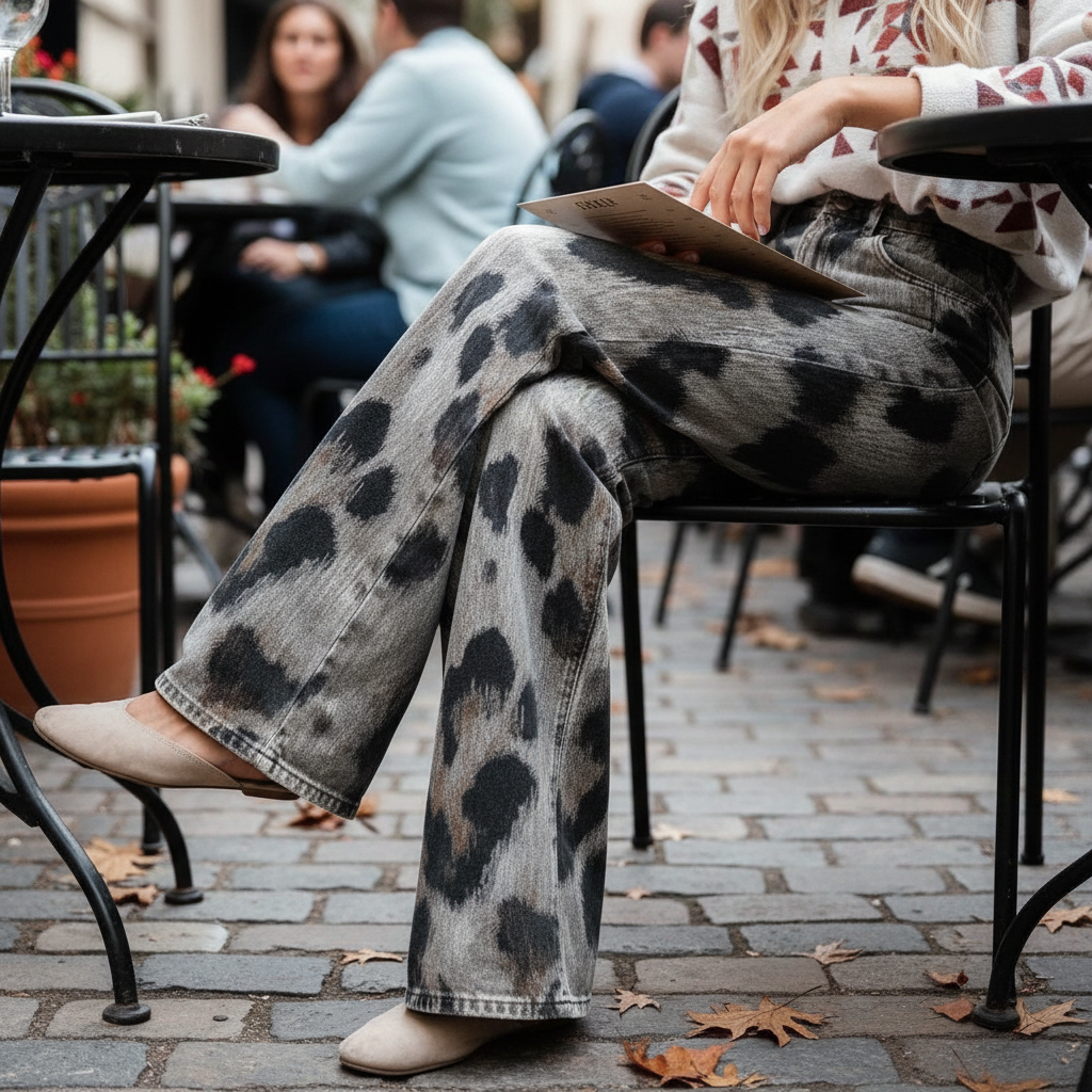 Leona™ - Pantalon Vintage Boho Facile à Porter