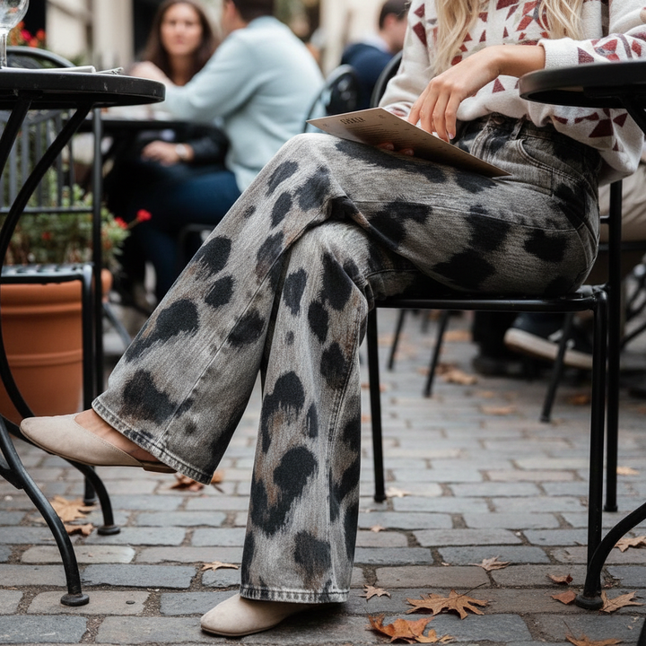 Leona™ - Pantalon Vintage Boho Facile à Porter