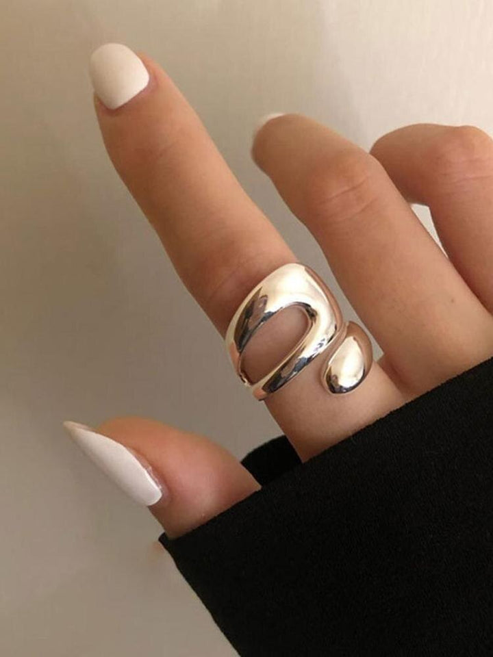Bague ajustable élégante