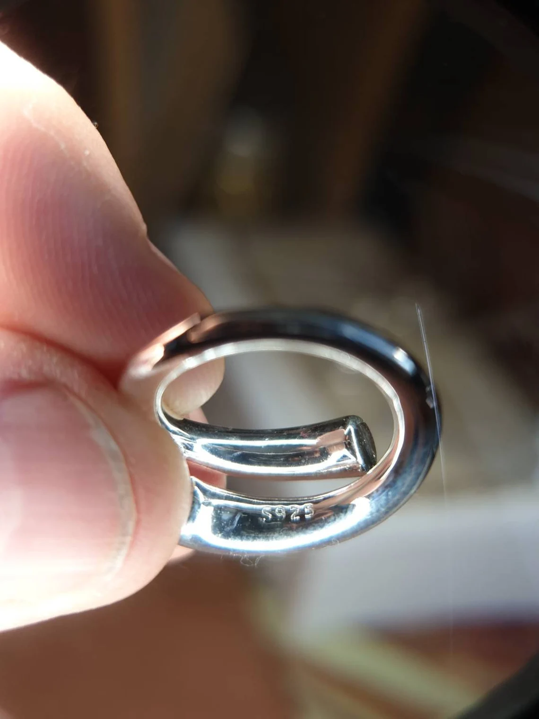 Bague ajustable élégante