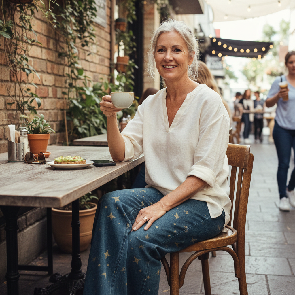 Celeste™ - Pantalon Vintage Boho Léger