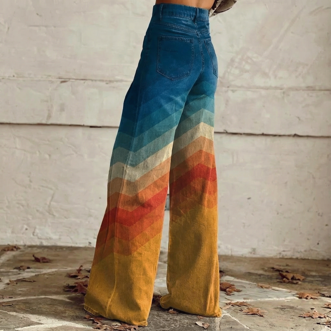 Clara™ - Pantalon large style boho