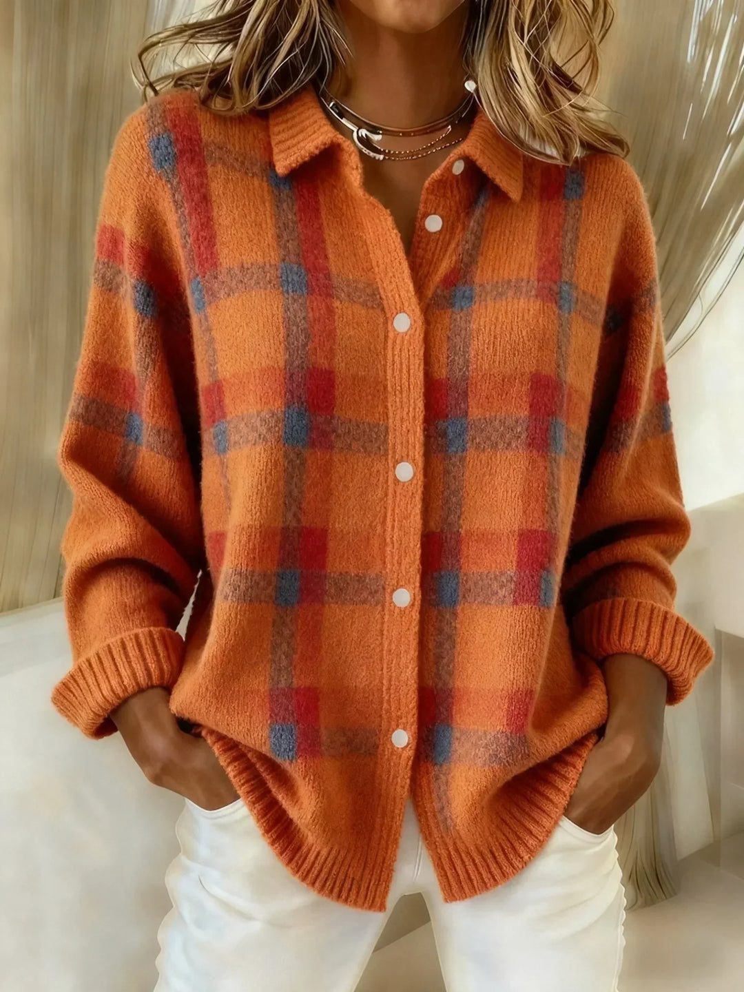 Danique™ | Plaid Boutonné Doux Comme un Nuage