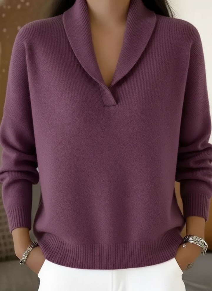 Léa | Pull en V