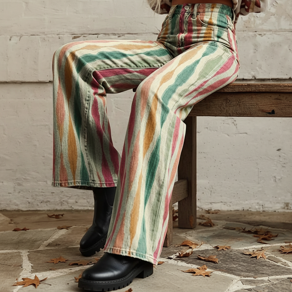 Lucia™ - Pantalon Large Flottant Boho