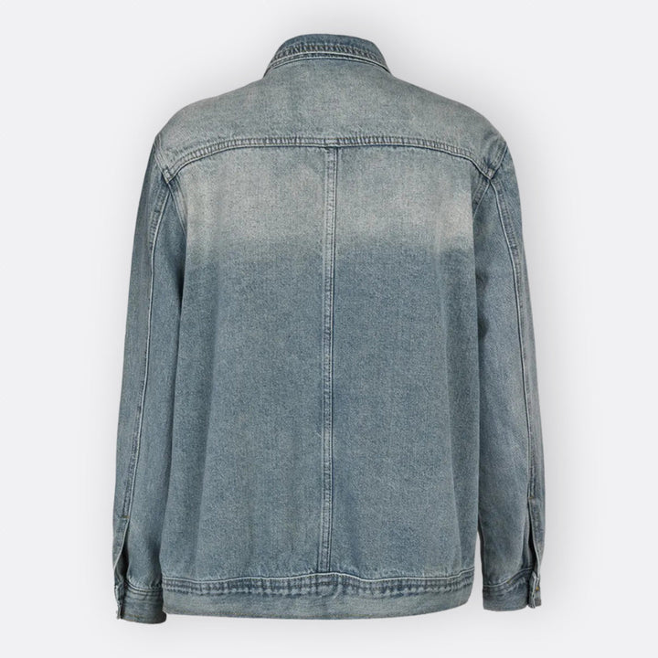 Sílvia - Veste vintage avec col asymétrique haut
