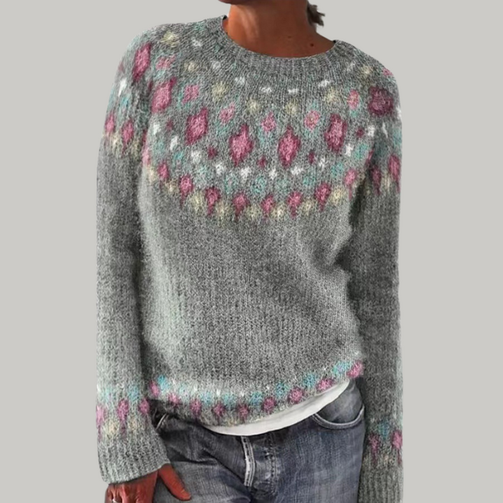 Candace | Pull en Maille à Motif