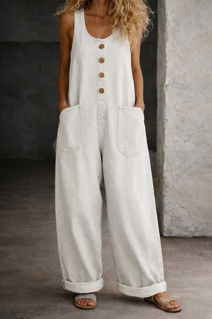 Willy | Salopette en Jean Vintage Prane