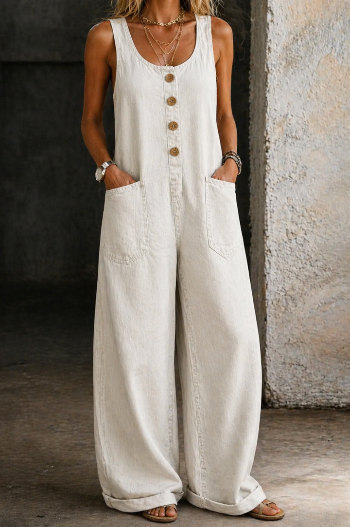 Willy | Salopette en Jean Vintage Prane
