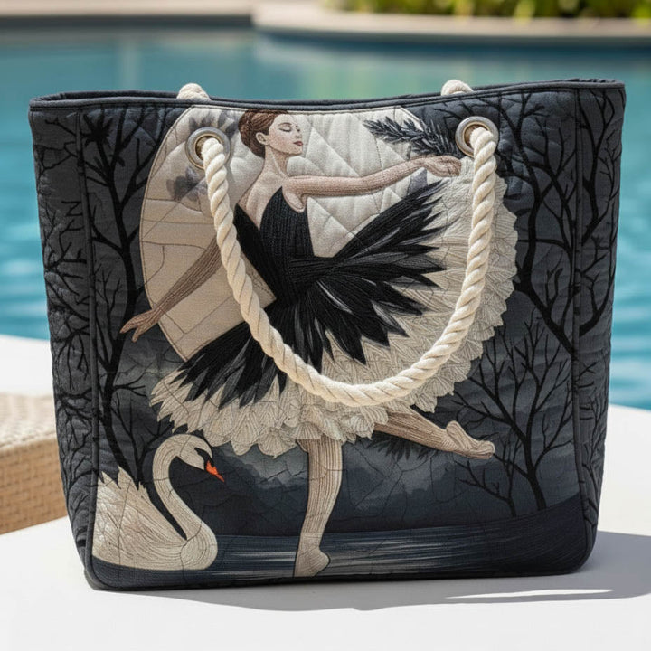 Sac de plage fait main | Élégante ballerine
