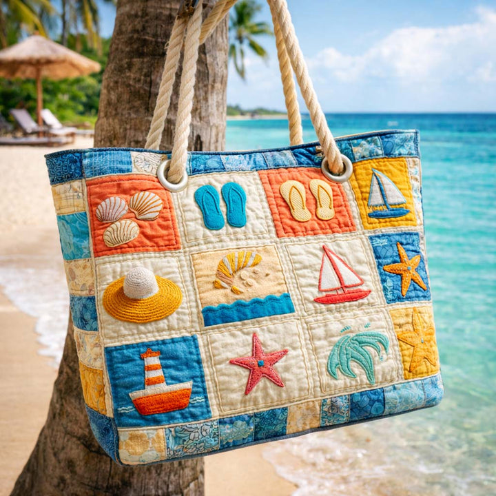 Sac de plage fait main