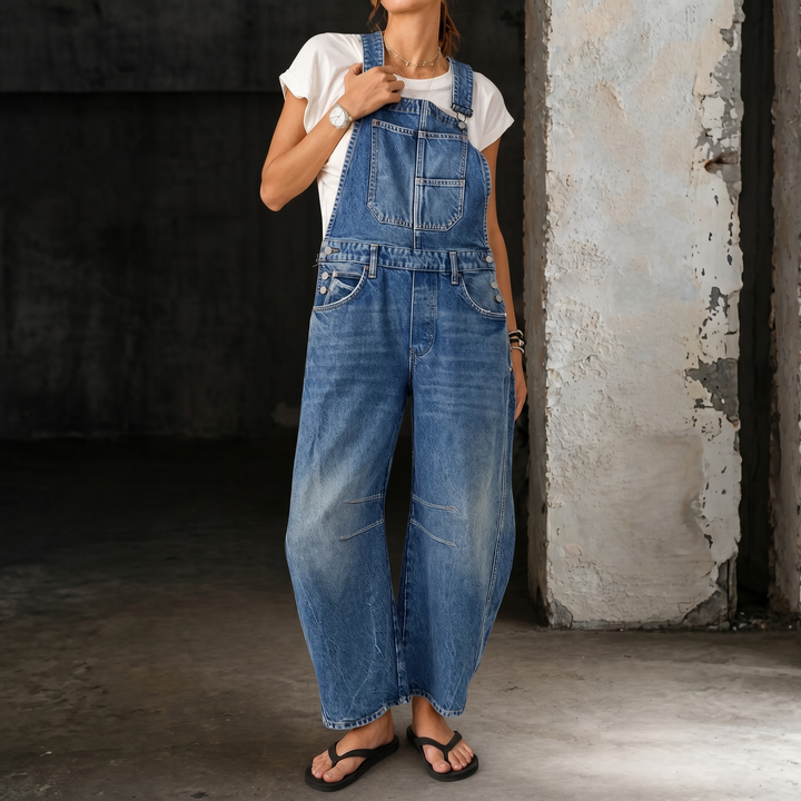 Lauren | Salopette en Jean Barrel