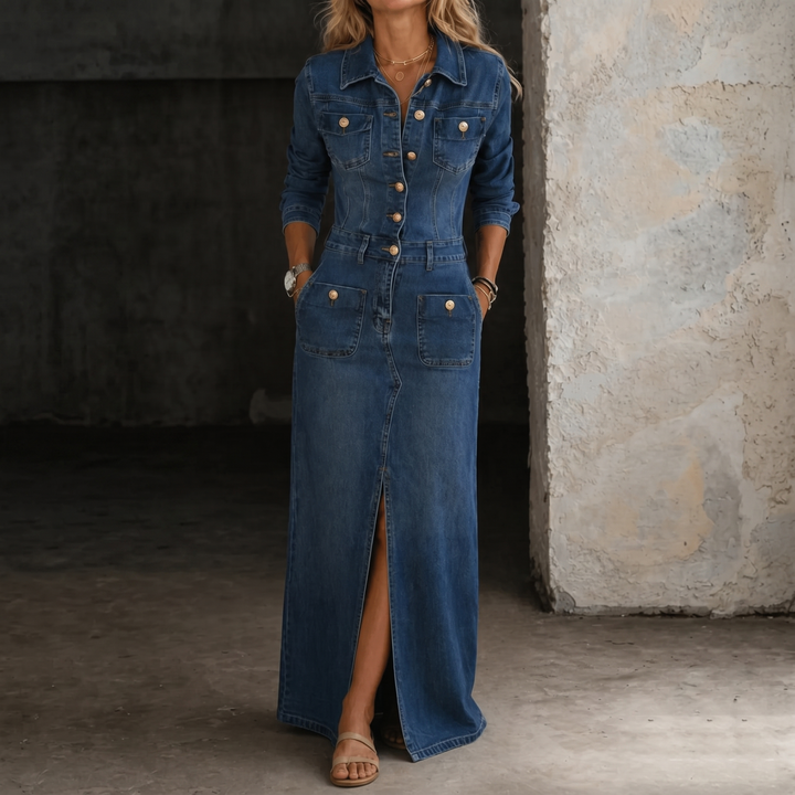 Leila | Robe en Jean Classique