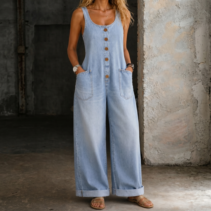 Sadie | Salopette en Jean Vintage Prane