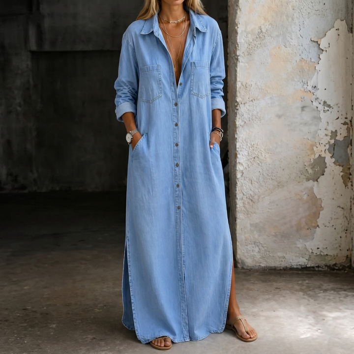 Delana | Robe avec Bouton