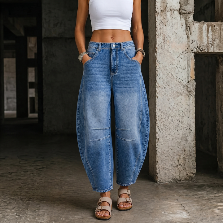 Linda | Jean à jambe évasée