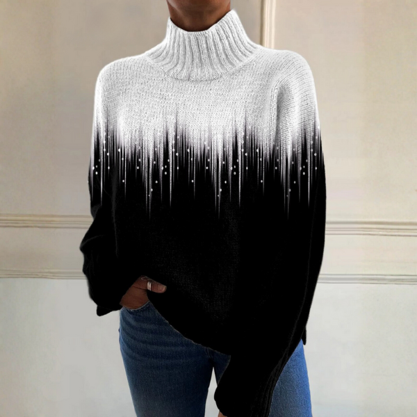 Camille™ - Pull élégant à col roulé