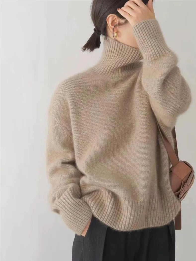 Isabella™ - Col Montant en Cachemire Intemporel