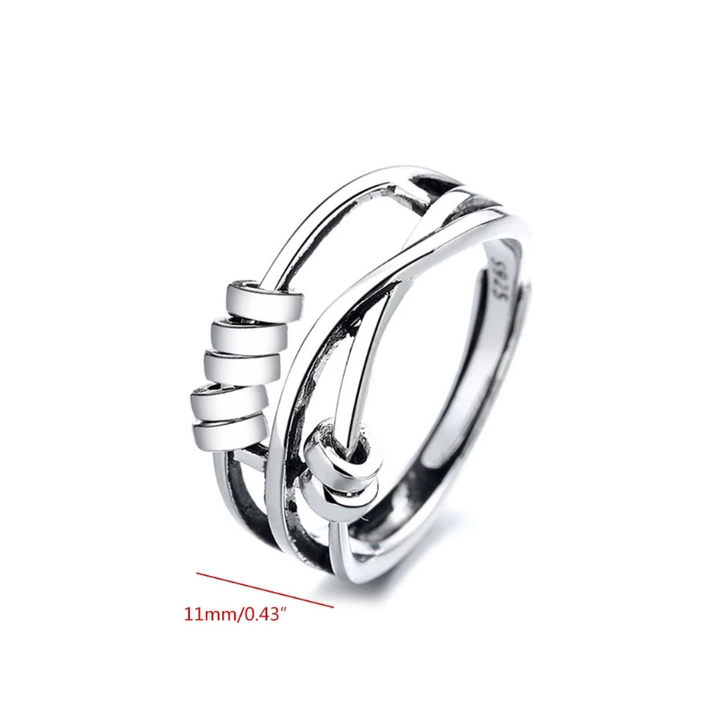 Bague anti-stress élégante