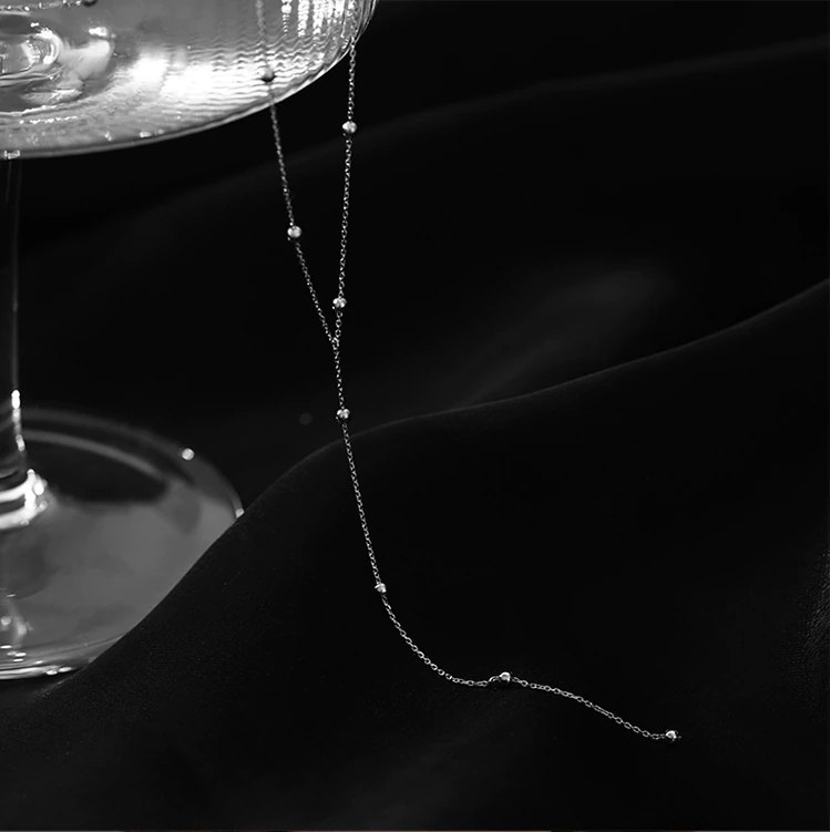 Collier en clé avec pampilles