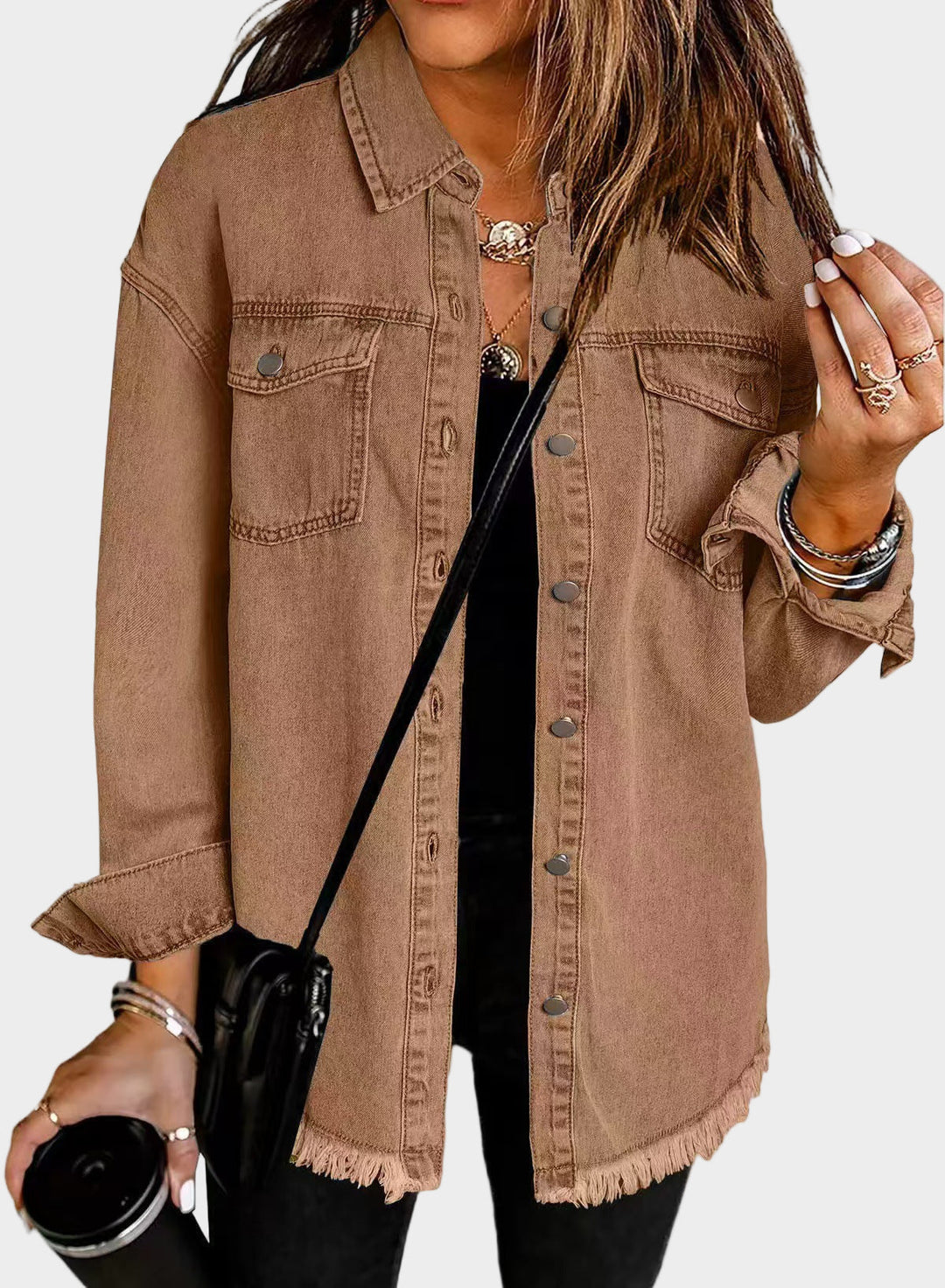 Veste en jean classique