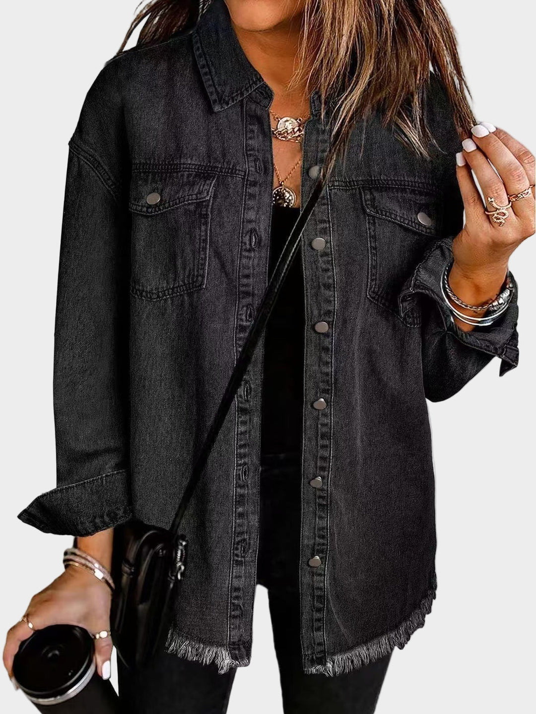 Veste en jean classique