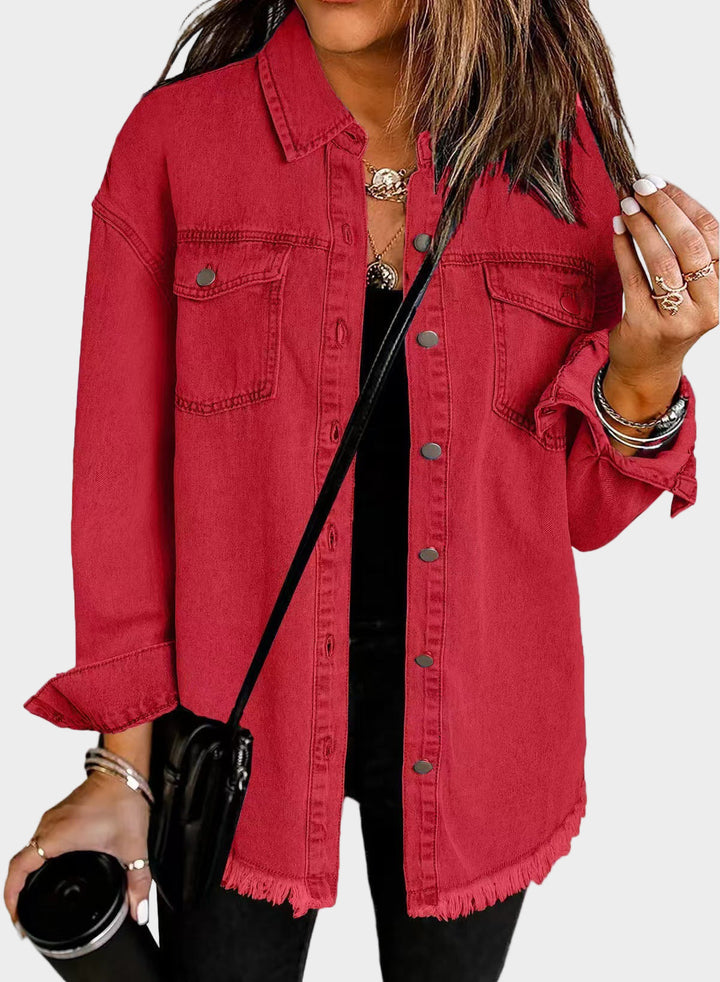 Veste en jean classique