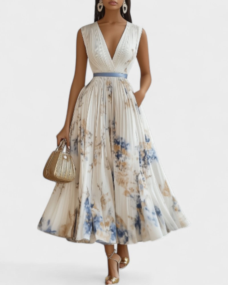 Jéssica - Robe de fête florale