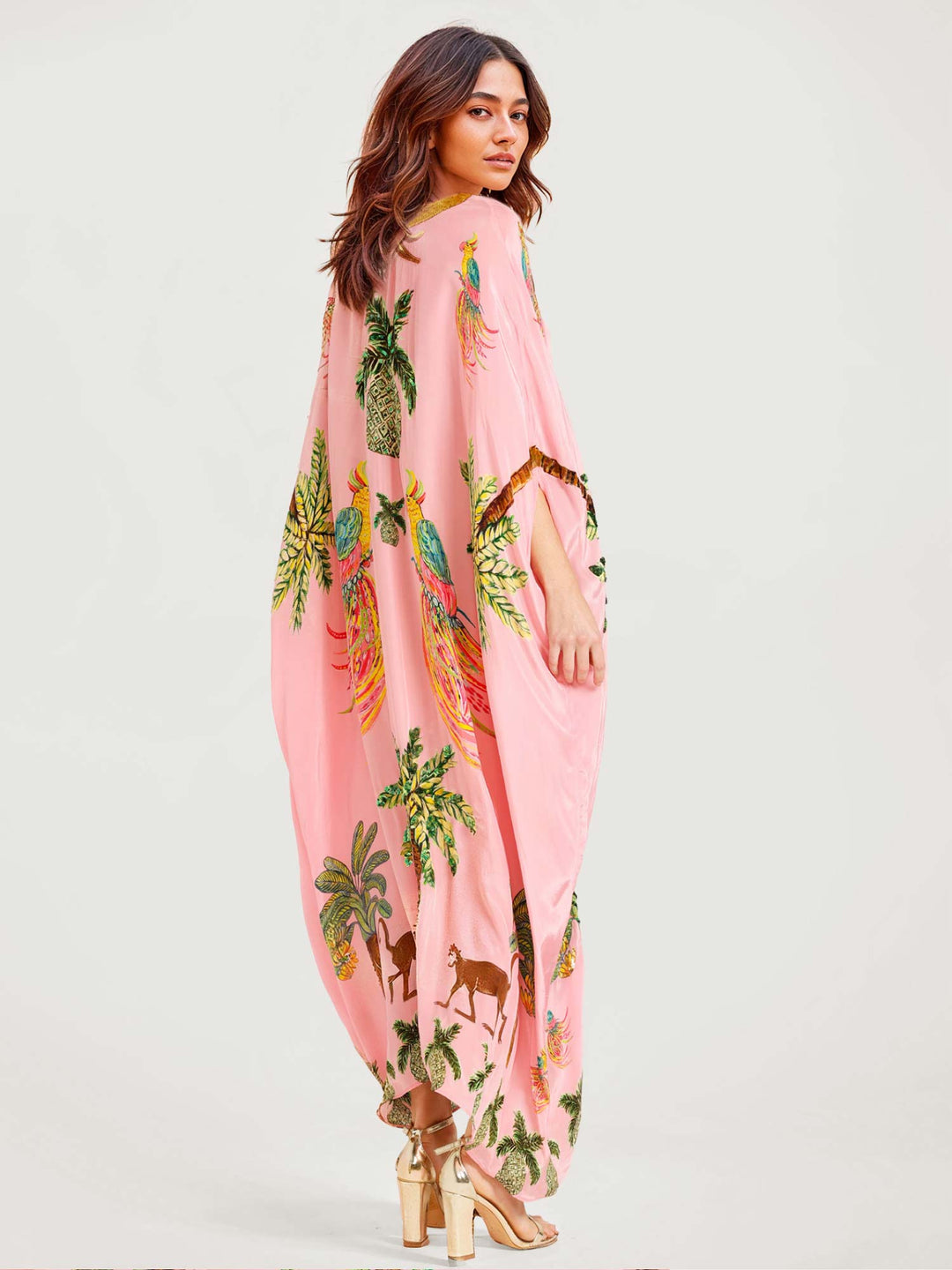 Alessandra - Robe longue à motifs