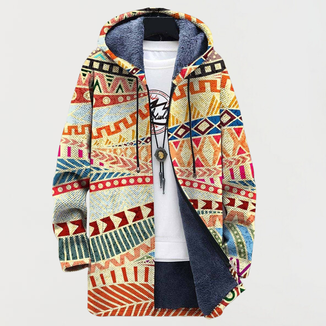 Johanna – Veste avec motif ethnique