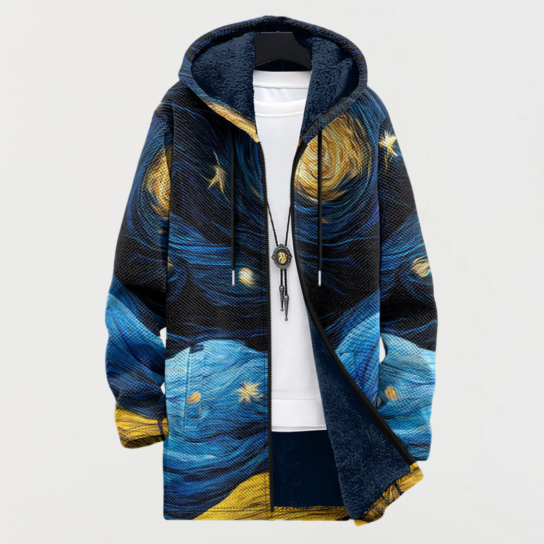 Amelie – Veste avec motif ciel étoilé