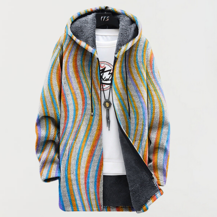 Frieda – Veste à rayures ondulées