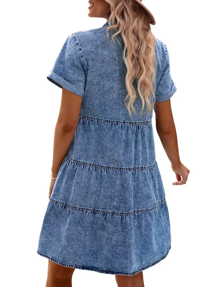Jane | Robe Chemise en Jean