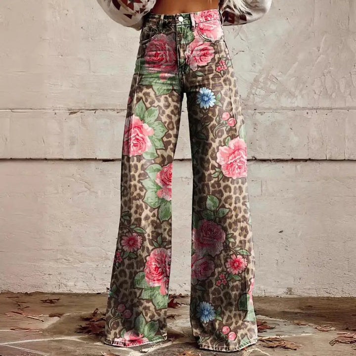Lizy™ - Pantalon Vintage Boho Doux