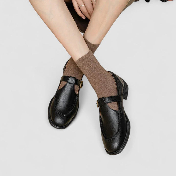 Zhelynne | Chaussures Mary Jane orthopédiques à bout carré
