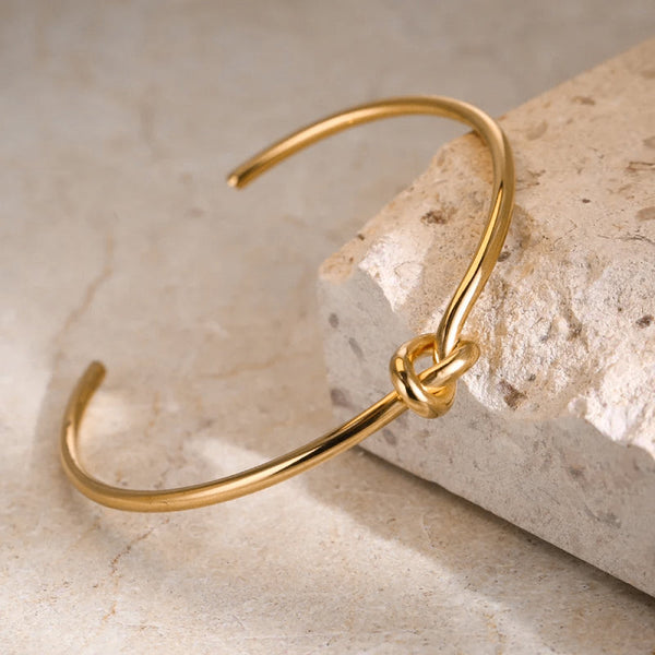 Bracelet vintage à nœud réglable