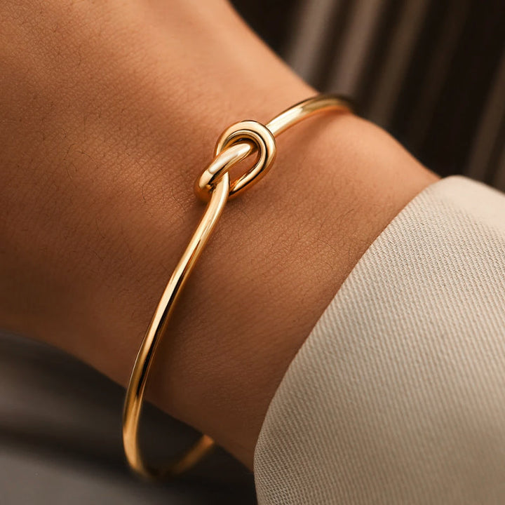 Bracelet vintage à nœud réglable