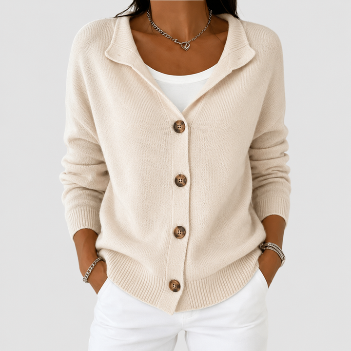 Claire | Cardigan en Cachemire Style Rétro
