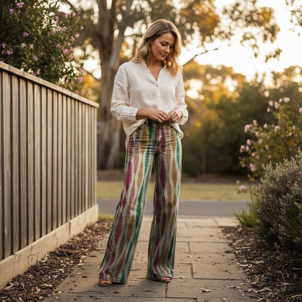 Lucia™ - Pantalon Large Flottant Boho