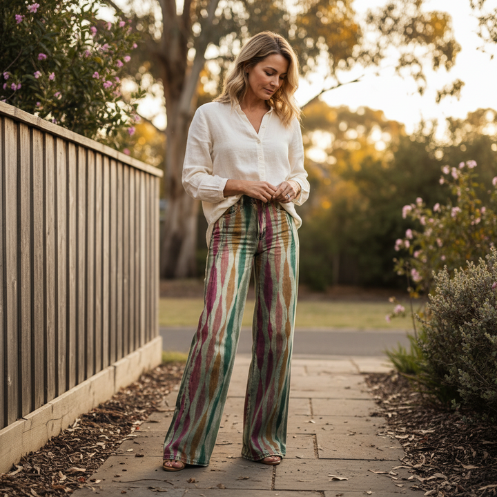 Lucia™ - Pantalon Large Flottant Boho
